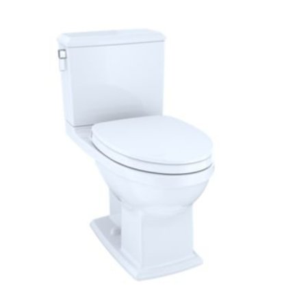 TOTO CONNELLY KIT W/ SEAT CONNECT + 2PC TOILET UH CEFIONTECT WHITE MS494124CEMFG#01